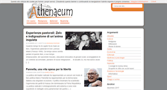 Desktop Screenshot of giornaleathenaeum.com